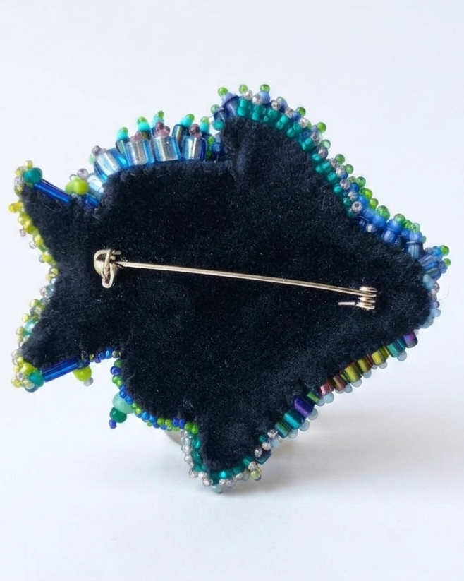 Guardian of the Reef Artisan Brooch